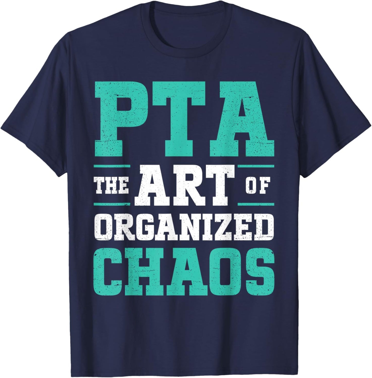 Parent Teacher Association Funny PTA Squad T-Shirt - T-Shirt | Navy