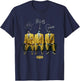 Beetlejuice Beetlejuice Jeff Bob & Dave Shrunken Heads T-Shirt - T-Shirt | Navy