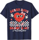 Daughter Sorry Boys Daddy Is My Valentine Kids Girl Toddler T-Shirt - T-Shirt | Navy