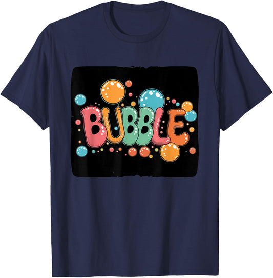 Colorful Bubble Costume for Boys and Girls T-Shirt - T-Shirt | Navy