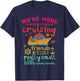 We're More Than Just Cruising Friends We're Like Small Gang T-Shirt - T-Shirt | Navy
