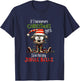 If I Had Anymore Xmas Spirit I'd Be Shitting Jingle Bell Dog Women T-Shirt - T-Shirt | Navy