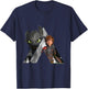 How to Train Your Dragon Toothless and Hiccup Viking Riders T-Shirt - T-Shirt | Navy
