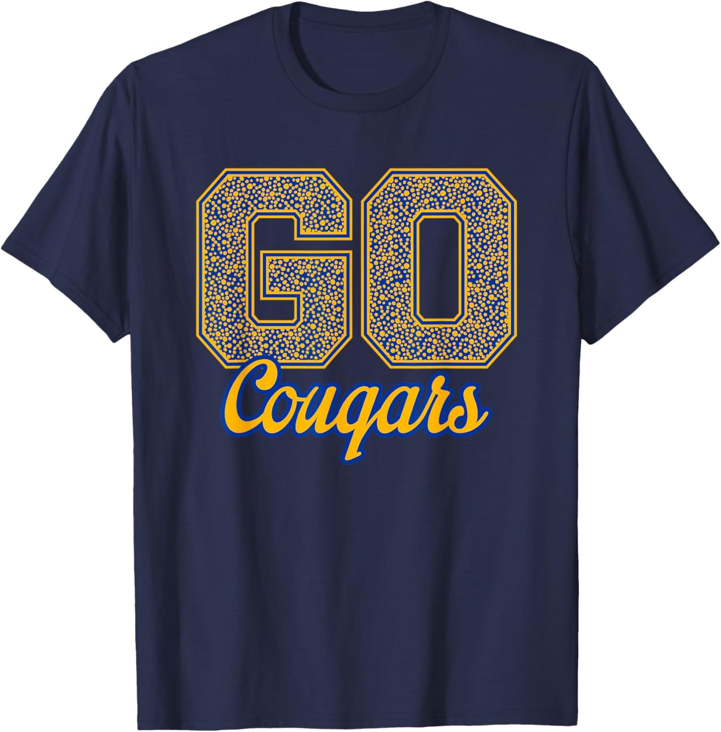 Springfield Cougars GO! School Pride T-Shirt - T-Shirt | Navy