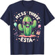 3esta Birthday Three Esta Party Miss Three Esta 3esta Party T-Shirt - T-Shirt | Navy