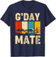 Australia G'Day Mate Shirt Aussie Funny Australian Nature T-Shirt - T-Shirt | Navy