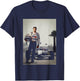 Michael Mario Andretti F1 Long Beach Prix Michael Grecco T-Shirt - T-Shirt | Navy