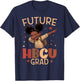Future HBCU Grad Dabbing Girls Graduation HBCU T-Shirt - T-Shirt | Navy