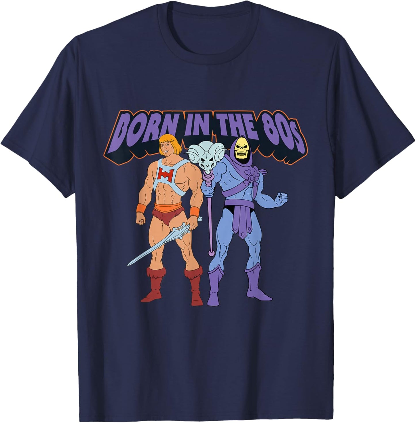 Masters of The Universe Geboren in den 80ern T-Shirt - T-Shirt | Navy