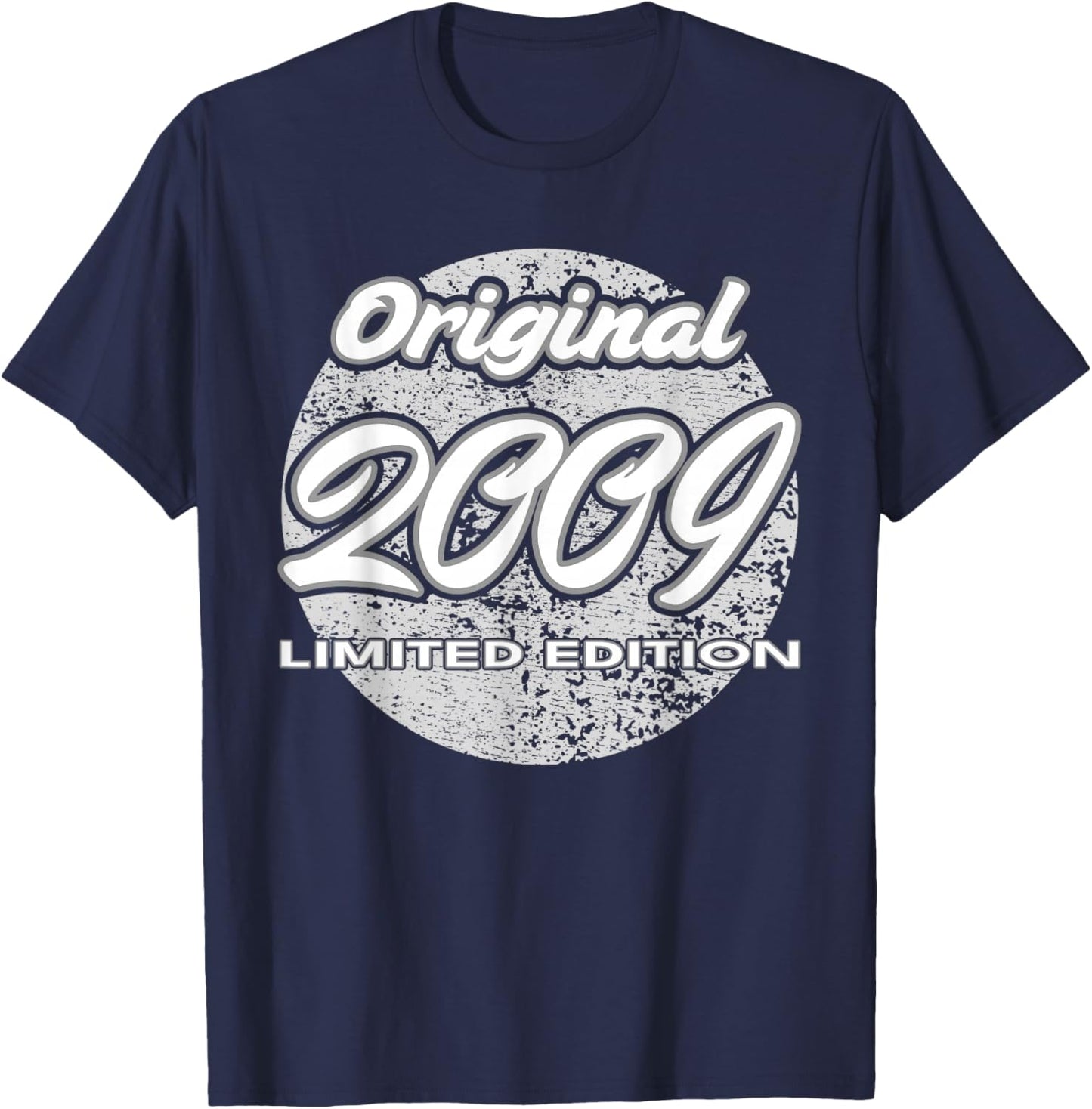 17th Birthday Girl boy 17 Years 2009 Funny Gift T-Shirt - T-Shirt | Navy