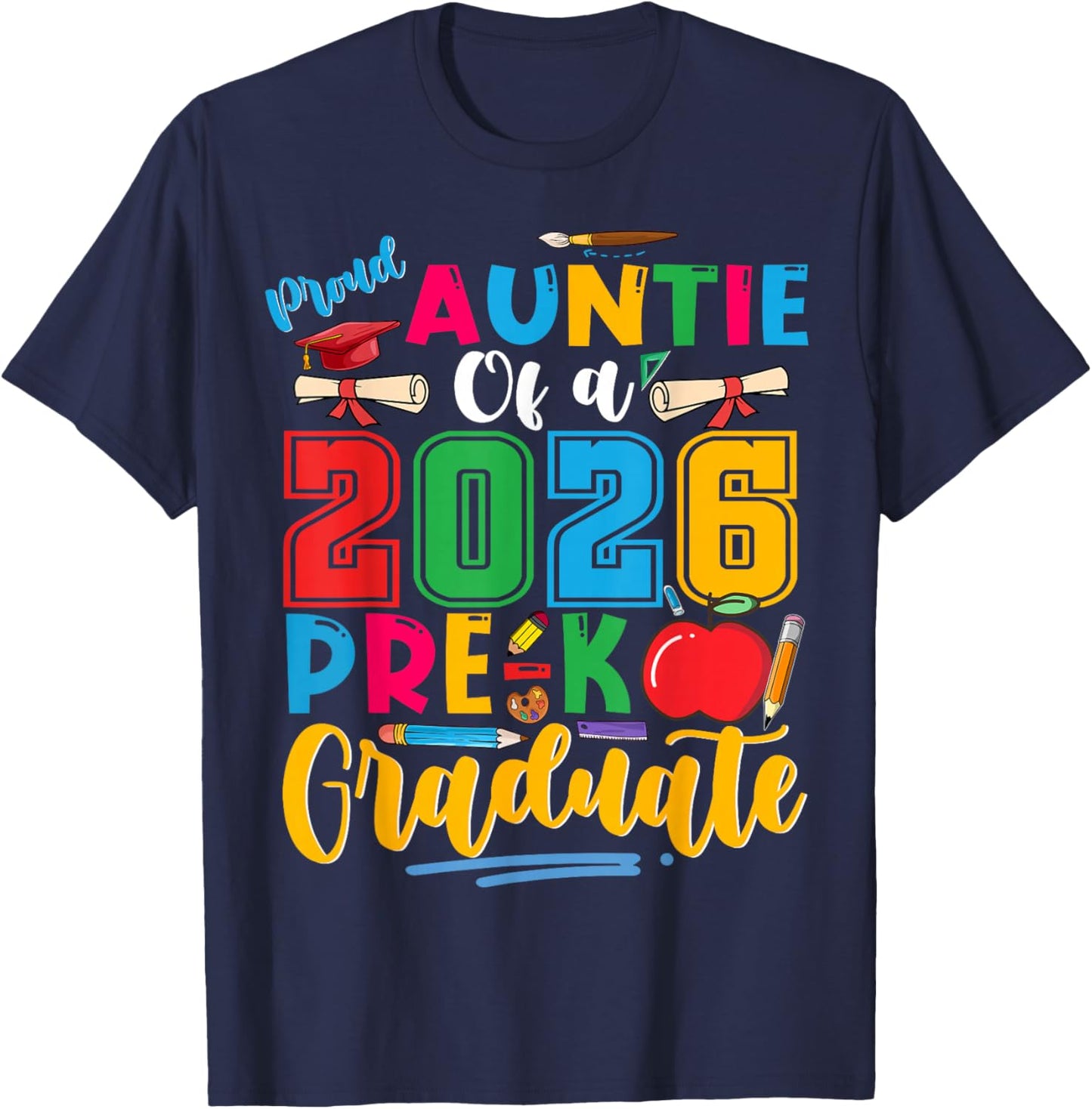 Graduation T-Shirt - T-Shirt | Navy