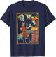 Weird Ugly Medieval Cats T-Shirt - T-Shirt | Navy