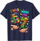 I was 6 Now Im 7 I Just Turned 67 Birthday Meme T-Shirt - T-Shirt | Navy