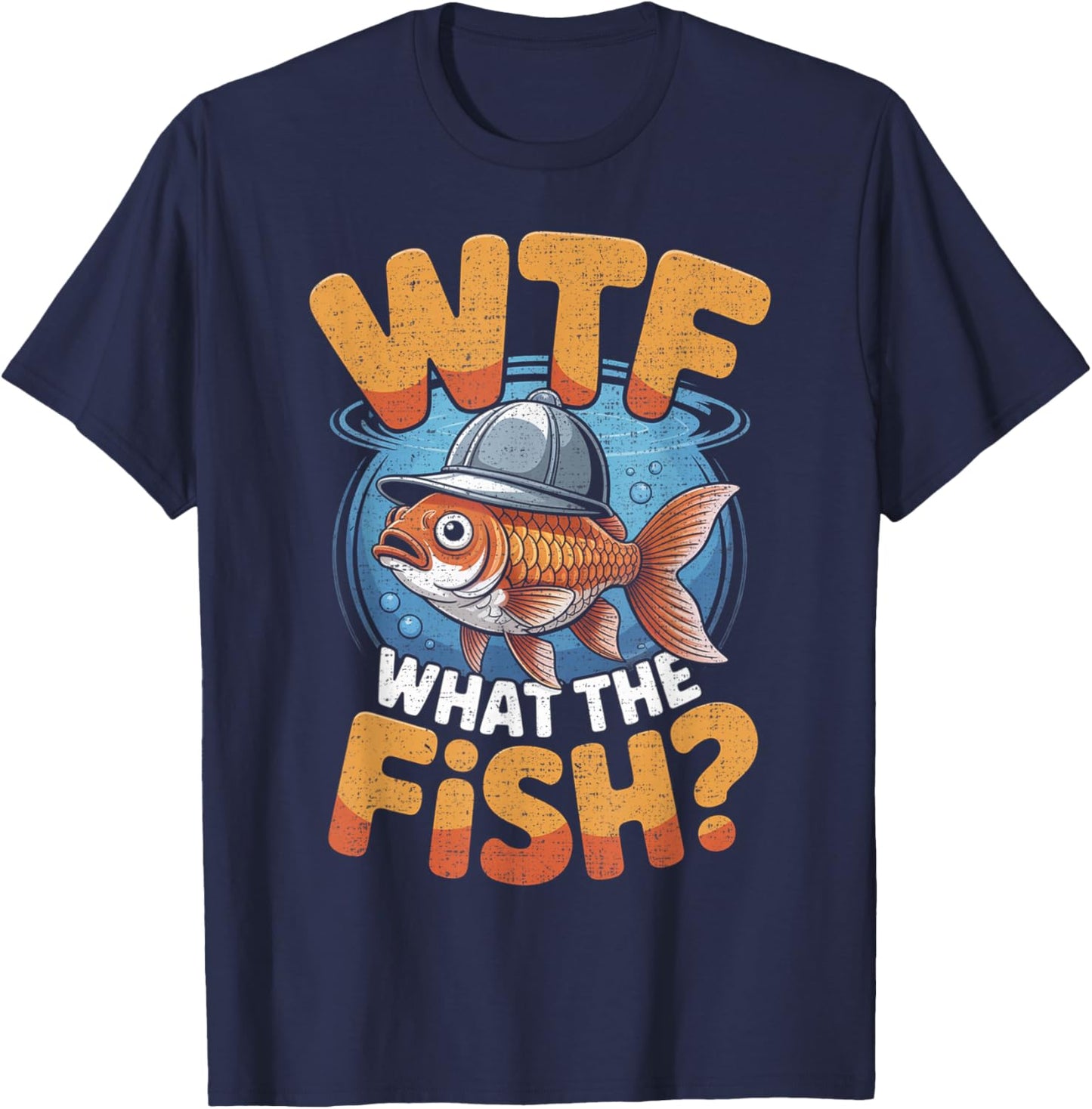 Why is The Hecklefish Still Such A Humble Fish and Great Too T-Shirt - T-Shirt | Navy