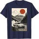Cool Japanese Sport Race car Drifting Graphic T-Shirt - T-Shirt | Navy
