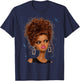 Disgusted Doll Side Eye - Funny Attitude Gift T-Shirt - T-Shirt | Navy