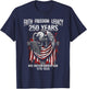 Faith Freedom Eagle 250 Years 1776 2026 One Nation Under God T-Shirt - T-Shirt | Navy