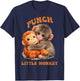 Cute Little Monkey Punch T-Shirt - T-Shirt | Navy