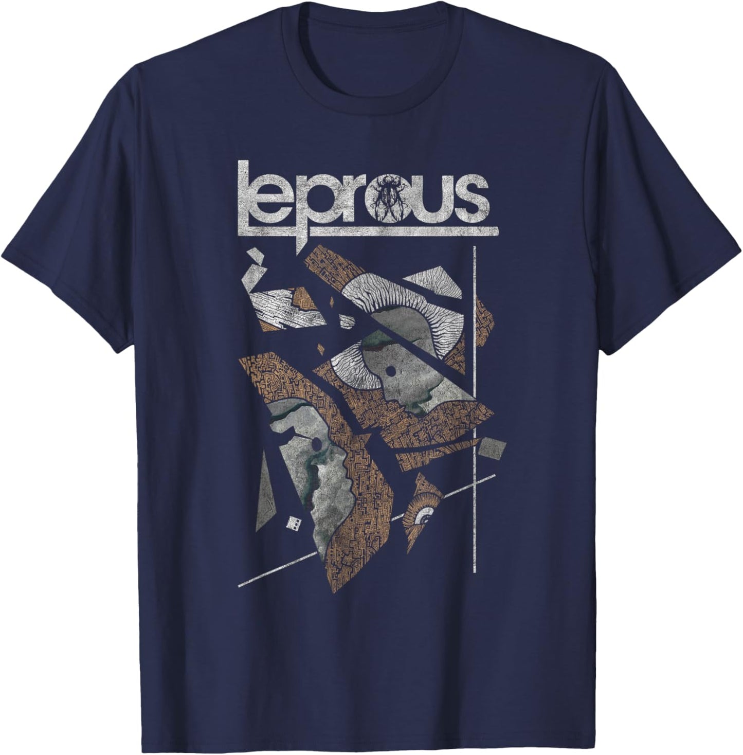 Lépreux - « Cassé » T-Shirt - T-Shirt | Navy