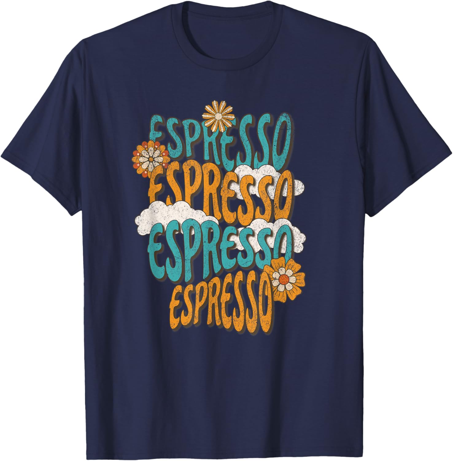 Me Espresso Retro Carpenter T T-Shirt - T-Shirt | Navy