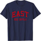 East High School HS Green Bay WI Retro T-Shirt - T-Shirt | Navy