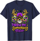 Throw Me Something Mister Buck Deer Mardi Gras Hunting Boys T-Shirt - T-Shirt | Navy