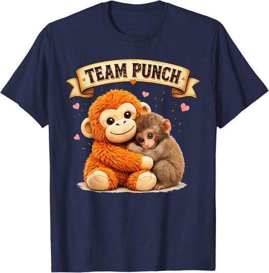 Baby Monkey Team Punch T-Shirt - T-Shirt | Navy