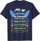 For My Mom In Heaven Poem, Memory Of Mother In Mother's Day T-Shirt - T-Shirt | Navy