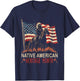 National Native American Heritage Month Cool Vintage History T-Shirt - T-Shirt | Navy