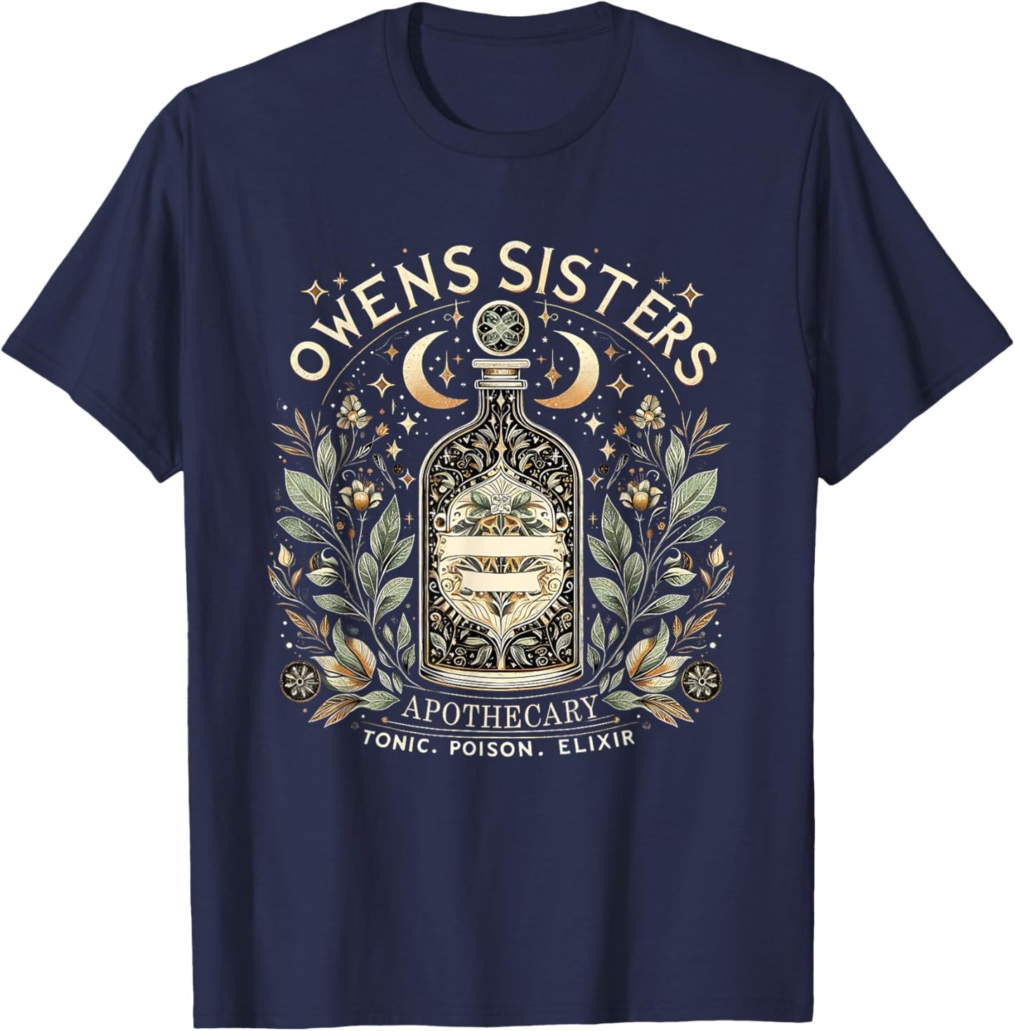 Halloween Sisters Practical Magic Girls Womans T-Shirt - T-Shirt | Navy