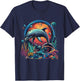 Dolphin Ocean Sea Animal Lover Artwork Sea Ocean Dolphin T-Shirt - T-Shirt | Navy