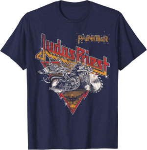 Judas Priest Painkiller Triangle T-Shirt - T-Shirt | Navy