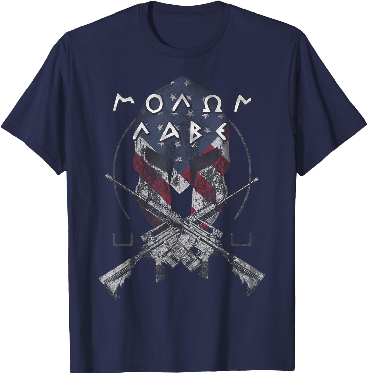 Molon Labe T-Shirt - T-Shirt | Navy