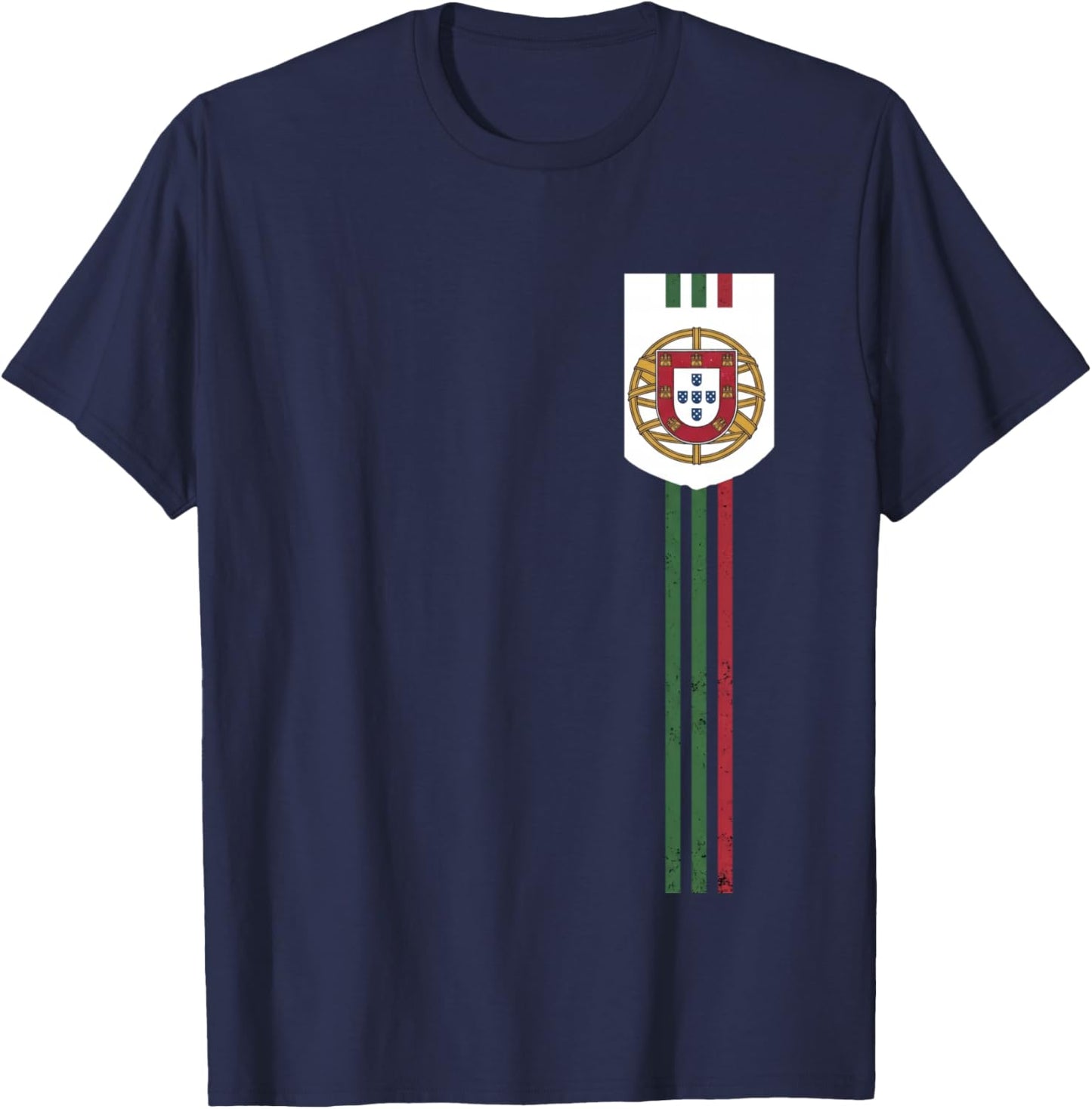 Rétro Vintage Manche Longue T-Shirt - T-Shirt | Navy