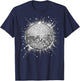 Black and White Disco Ball T-Shirt - T-Shirt | Navy