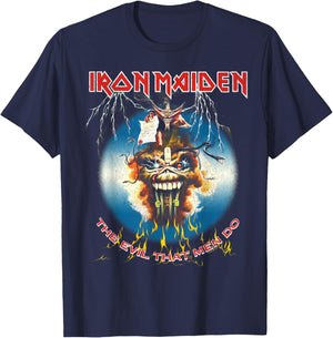 Iron Maiden - The Evil That Men Do T-Shirt - T-Shirt | Navy