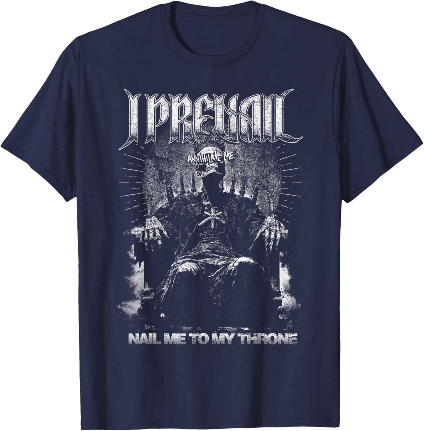 I Prevail - Official Product - Annihilate Me - White T-Shirt - T-Shirt | Navy