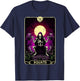 Funny Tarot Card Squats Gym Occult Workout Fitness T-Shirt - T-Shirt | Navy