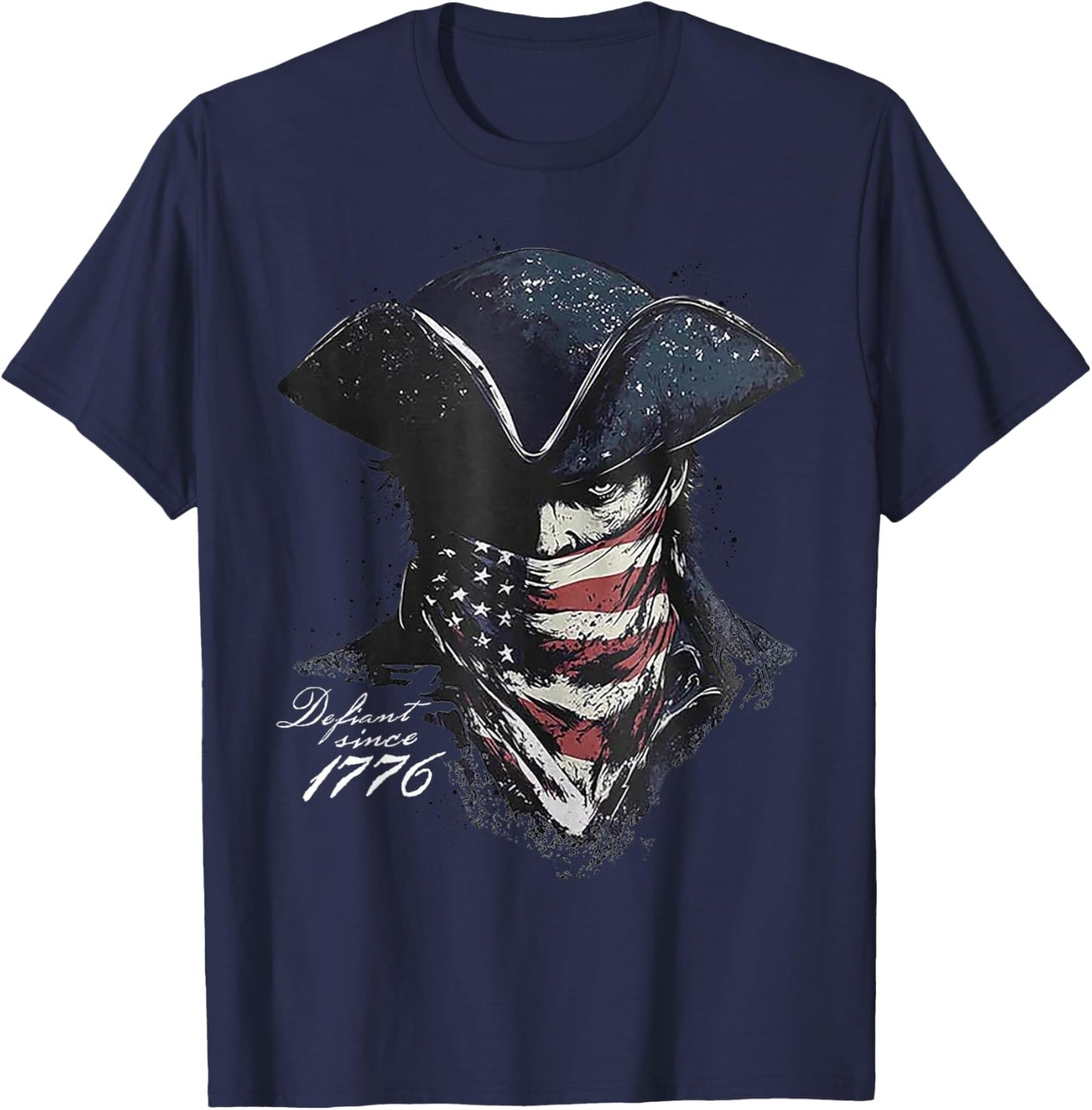 Defiant Since 1776 T-Shirt - T-Shirt | Navy