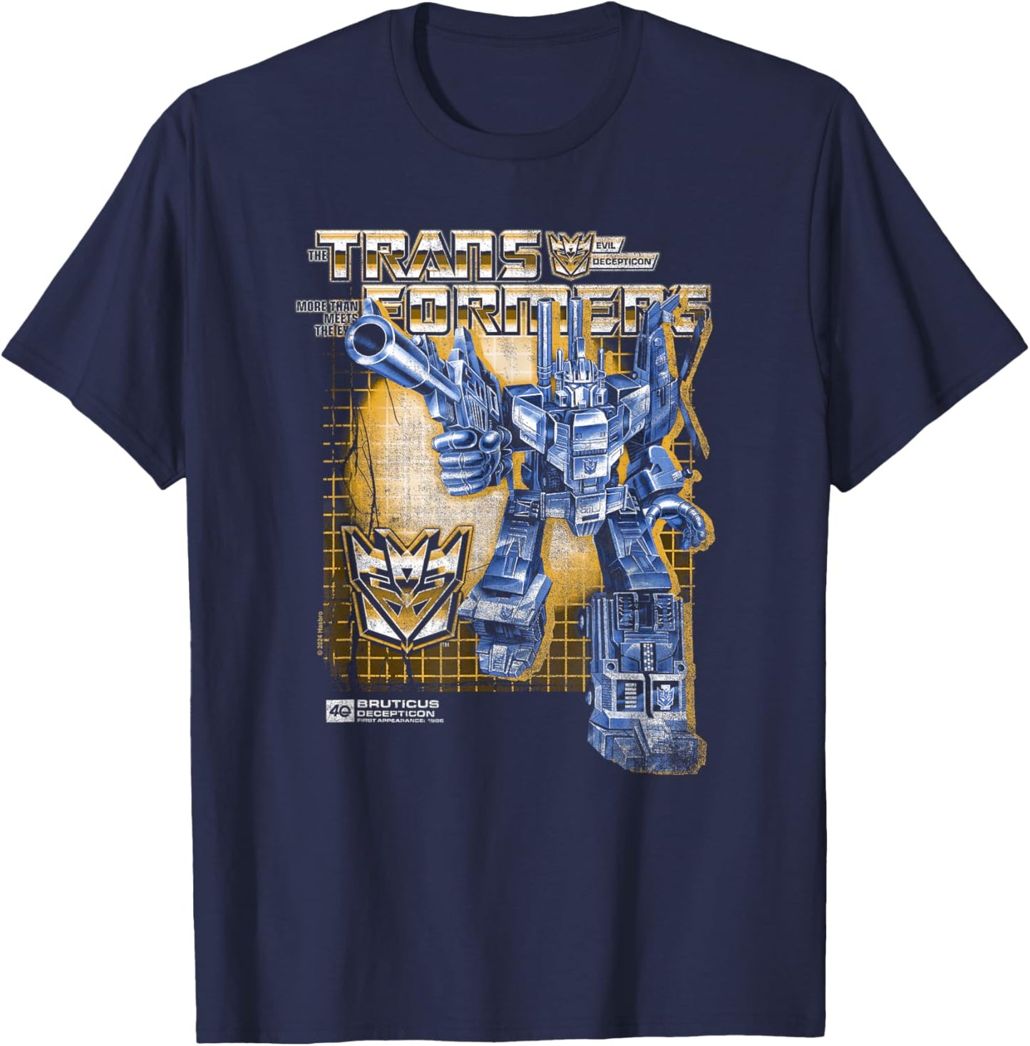 Transformers Bruticus Box T-Shirt - T-Shirt | Navy