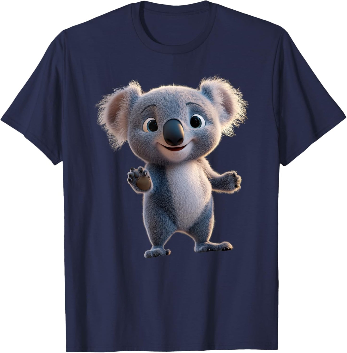 Koala Australia Koalas Sweet Bear , Black, S T-Shirt - T-Shirt | Navy