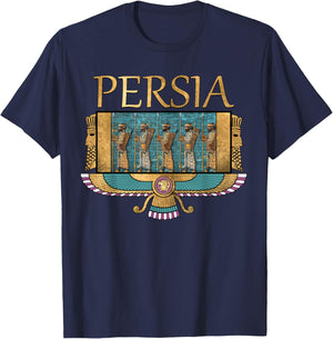 Ancient Persia Immortals of the Persian Empire T-Shirt - T-Shirt | Navy