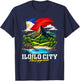 Iloilo City Philippines Souvenir Filipino Flag T-Shirt - T-Shirt | Navy