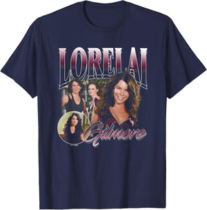 Gilmore Girls Lorelai Bootleg T-Shirt - T-Shirt | Navy