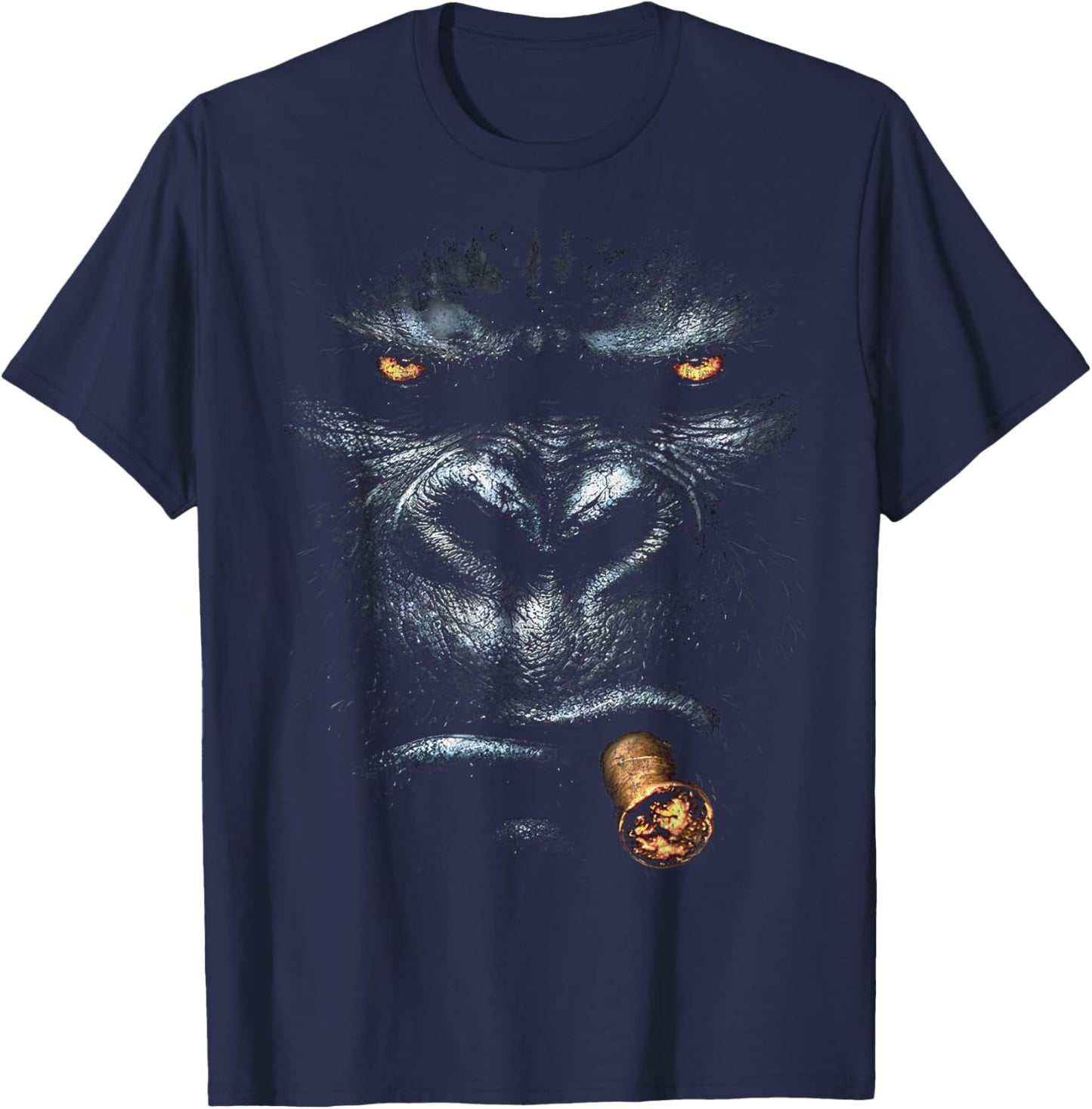 Monkey Cigar T-Shirt - T-Shirt | Navy