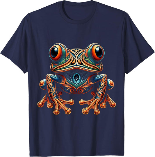 Coqui The Charming Puerto Rican Symbol T-Shirt - T-Shirt | Navy