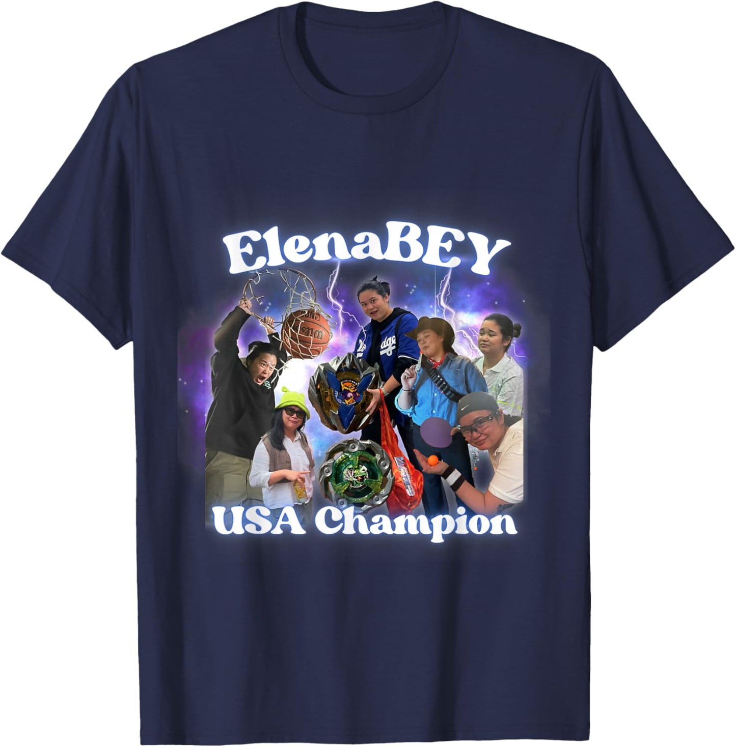 ElenaBEY Fan T-Shirt - T-Shirt | Navy