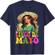 Otaku Girl Cinco De Mayo Mexican Fiesta 5 De Mayo Anime Girl T-Shirt - T-Shirt | Navy