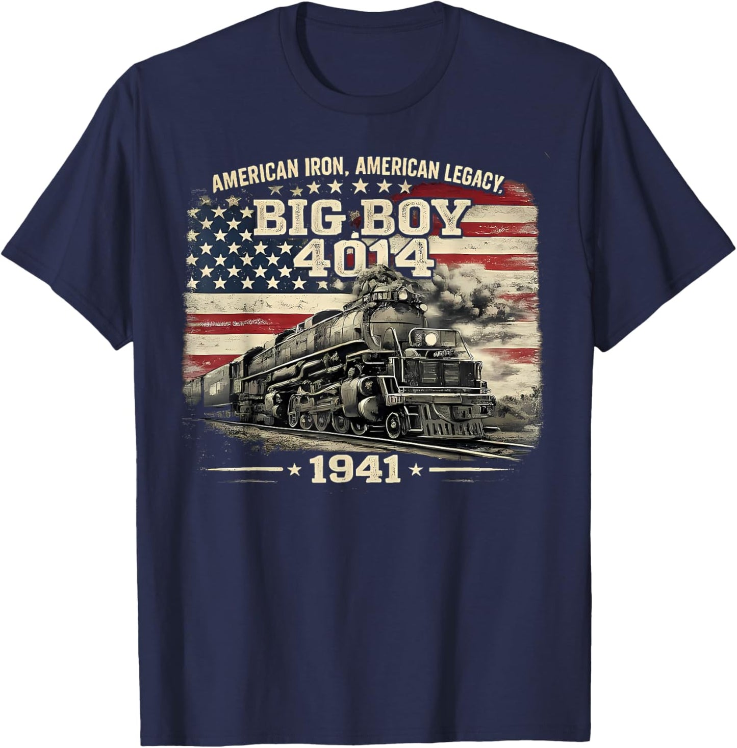 Locomotive 1941 T-Shirt - T-Shirt | Navy