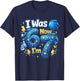 Retro I was 6 Now I'm 7 Six Seven Birthday 6 7 Birthday Boys T-Shirt - T-Shirt | Navy